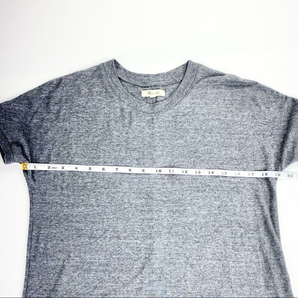 Madewell grey basic tee XS - Picture 5 of 7